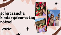 Schatzsuche Kindergeburtstag Rätsel - schnitzeljagd-kinder