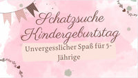 Schatzsuche Kindergeburtstag: Unvergesslicher Spaß für 5-Jährige - schnitzeljagd-kinder