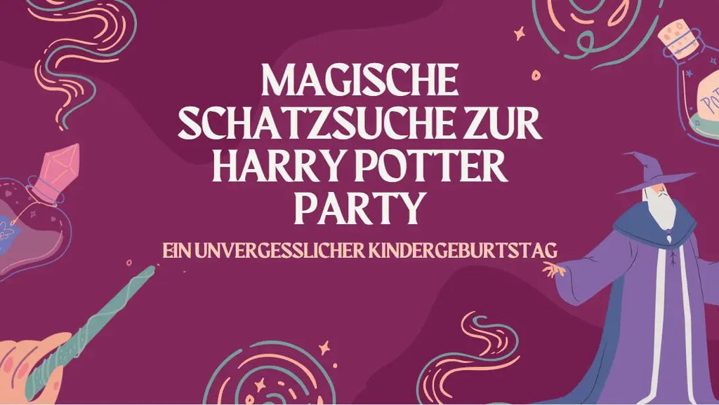 Schatzsuche zur Harry Potter Party für Kindergeburtstag