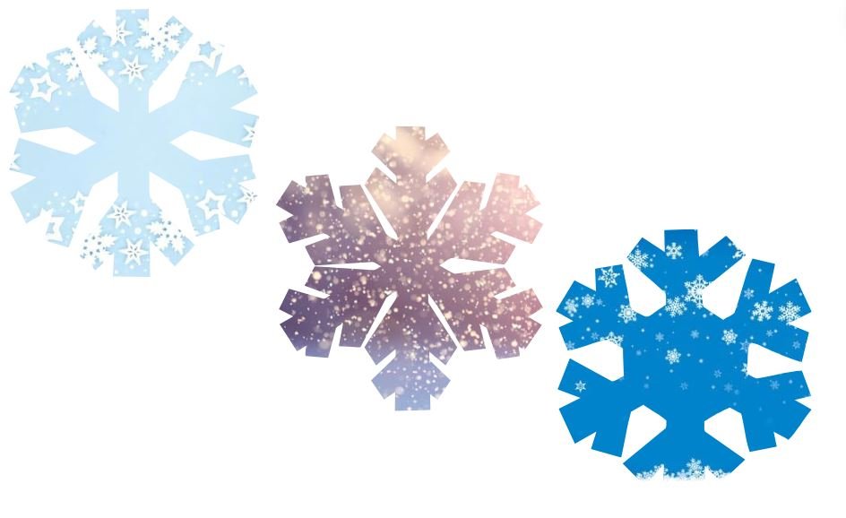 Schneeflocken Einladung