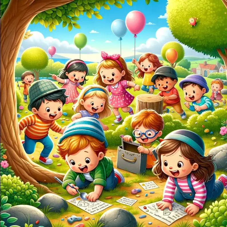 Schnipseljagd oder Schnitzeljagd? Welches Spiel begeistert Ihr Kind mehr?