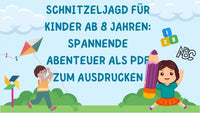Schnitzeljagd für Kinder ab 8 Jahren: Spannende Abenteuer als PDF zum Ausdrucken - schnitzeljagd-kinder