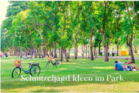 Schnitzeljagd Ideen im Park - schnitzeljagd-kinder