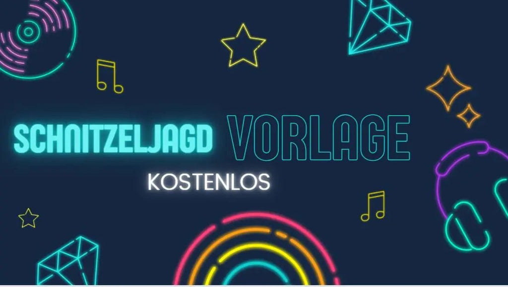 Schnitzeljagd Vorlage Kostenlos
