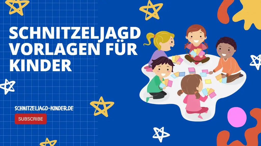 Schnitzeljagd Vorlagen FAür Kinder