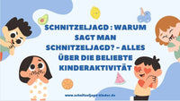 Schnitzeljagd : Warum sagt man Schnitzeljagd? - Alles über die beliebte Kinderaktivität - schnitzeljagd-kinder
