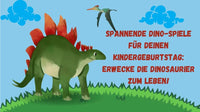 Spannende Dino-Spiele für deinen Kindergeburtstag: Erwecke die Dinosaurier zum Leben! - schnitzeljagd-kinder