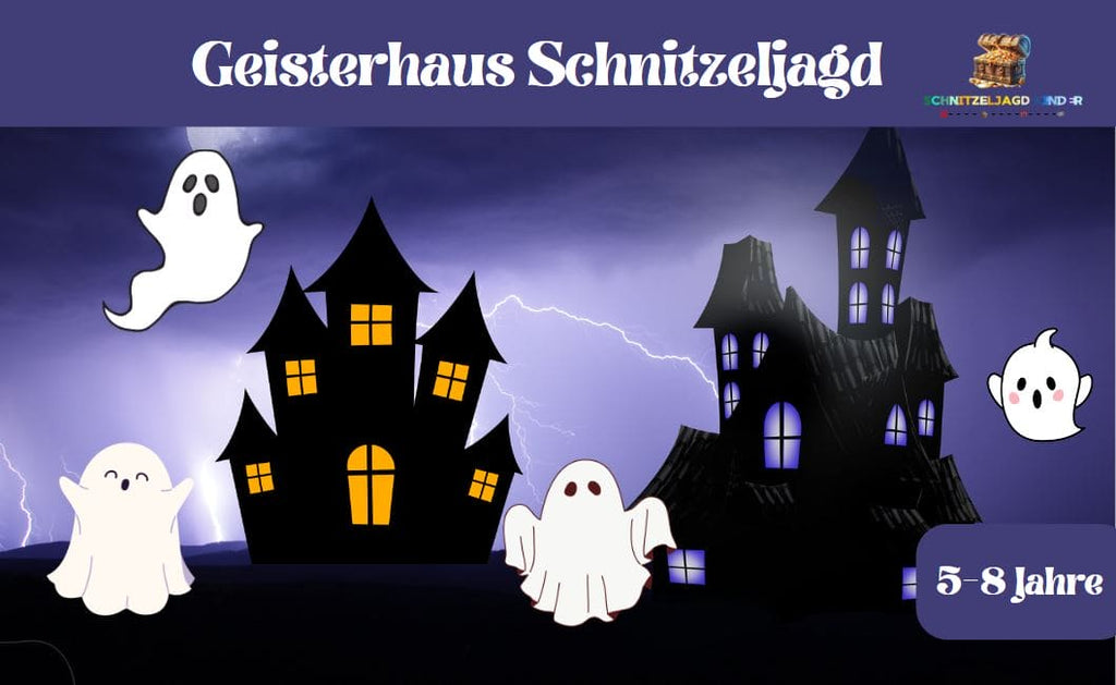 Spannende Geister-Schnitzeljagd für Halloween: Fertige Schatzsuche-Vorlagen zum Ausdrucken für Kinder