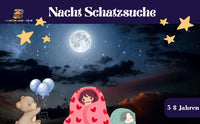 Spannende Kindergeburtstag Spiele in der Dunkelheit: Kreative Ideen für Kinder von 4-12 Jahren - schnitzeljagd-kinder