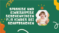 Spaßige und einzigartige Geschenkideen für Kinder bei Schatzsuchen - schnitzeljagd-kinder