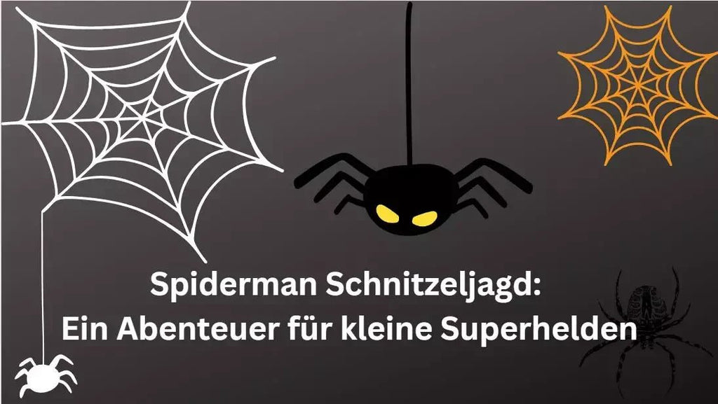 Spiderman Schnitzeljagd: Ein Abenteuer für kleine Superhelden