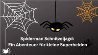 Spiderman Schnitzeljagd: Ein Abenteuer für kleine Superhelden - schnitzeljagd-kinder