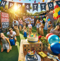 Spiel für 40. geburtstag - schnitzeljagd-kinder