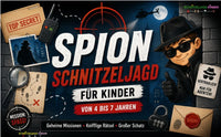 Spion Schnitzeljagd für Kinder - schnitzeljagd-kinder