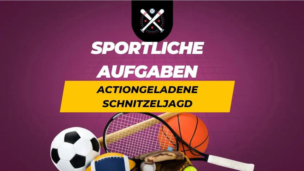 Sportliche Aufgaben für eine actiongeladene Schnitzeljagd