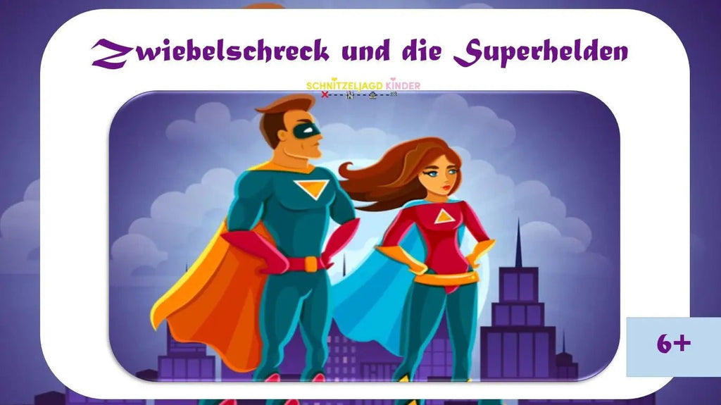 Superhelden-Schnitzeljagd: Ein spannendes Abenteuer für mutige Kinder