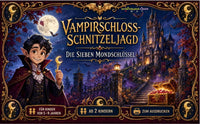 Vampirschloss-Schnitzeljagd zum Ausdrucken