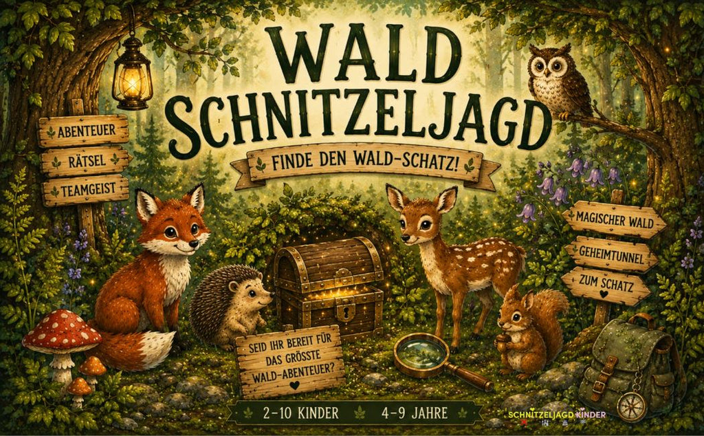 Wald-Schnitzeljagd