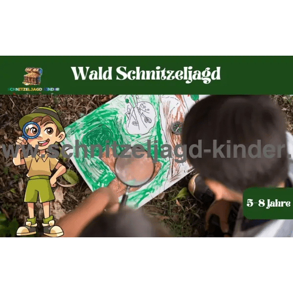Wald Schnitzeljagd Für Kinder