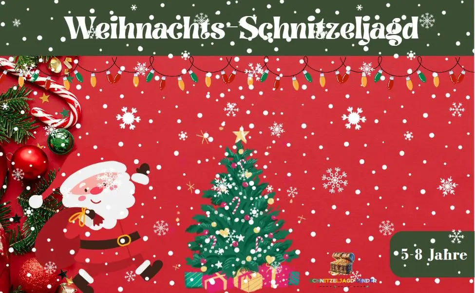 Weihnachts-Schnitzeljagd: Ein magisches Abenteuer für die ganze Familie