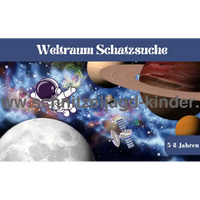 Weltraum- Schnitzeljagd- Für- Kinder