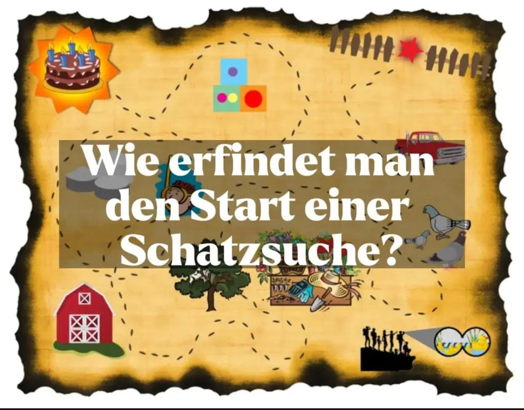 Wie erfindet man den Start einer Schatzsuche?