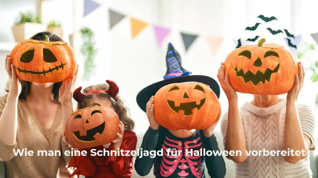 Wie man eine Schnitzeljagd für Halloween vorbereitet