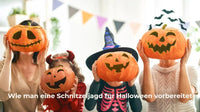 Wie man eine Schnitzeljagd für Halloween vorbereitet - schnitzeljagd-kinder