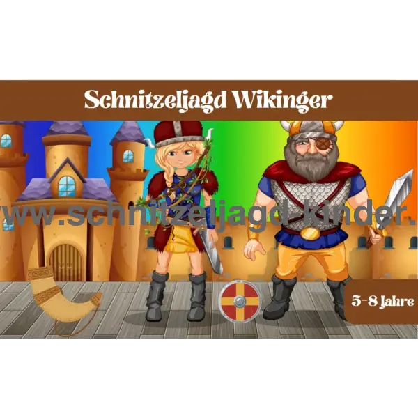 Wikinger Schnitzeljagd PDF zum Ausdrucken – Die ultimative Schatzsuche für Kinder zwischen 4 und 12 Jahren