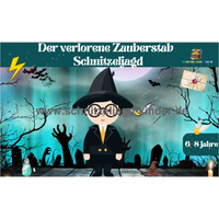 Zauberer-Schnitzeljagd – Magische Rätsel & Illusionen