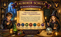 Zauberschule Kindergeburtstag - schnitzeljagd-kinder