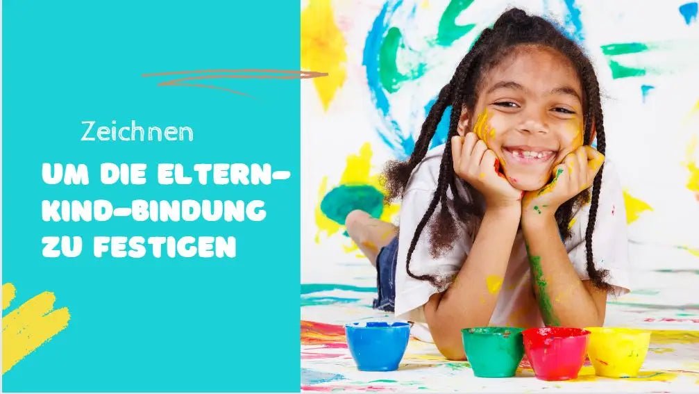 Zeichnen, um die Eltern-Kind-Bindung zu festigen - schnitzeljagd-kinder