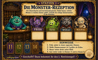 Monsterhotel-Schnitzeljagd für Kinder | Halloween-PDF