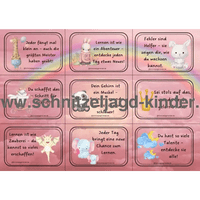 90 Mutmachkarten für Kinder – Motivation - schnitzeljagd-kinder