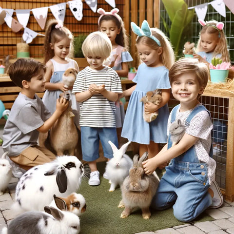 Eine -Geburtstagsparty- mit- einem- tierfreundlichen- Streichelzoo