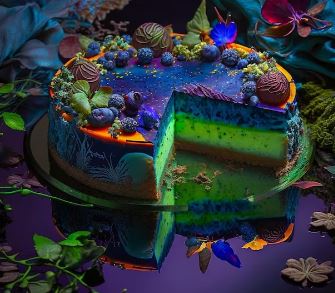 Fantastische- Unterwasser-Torte