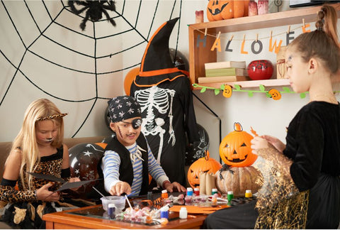 Halloween-Basteln für Kinder leicht gemacht