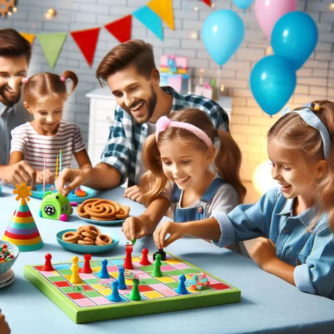 Kindergeburtstag -Spiele