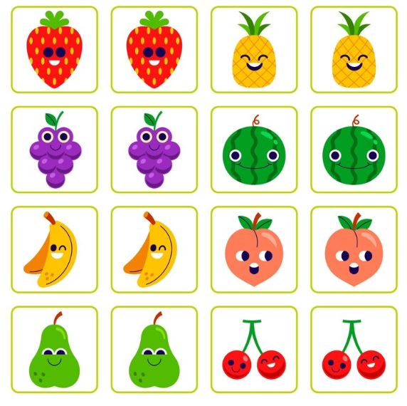 Formen-Memory aus Schnipseln: Ein buntes DIY-Spiel
