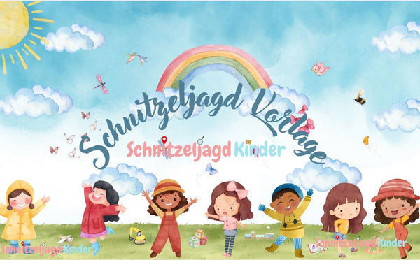 Schnitzeljagd Vorlage PDF kostenlos