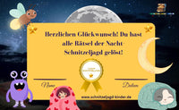 Schnitzeljagd im Dunkeln