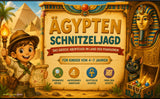 Ägypten Schatzsuche für Kinder - schnitzeljagd-kinder