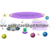 Alien Schnitzeljagd-4-5 JAHREN - SCHNITZELJAGD AUFGABEN ZUM AUSDRUCKEN PDF - schnitzeljagd-kinder