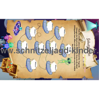 Alien Schnitzeljagd-6-7 JAHREN - SCHNITZELJAGD AUFGABEN ZUM AUSDRUCKEN PDF - schnitzeljagd-kinder
