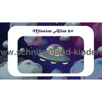 Alien Schnitzeljagd-6-7 JAHREN - SCHNITZELJAGD AUFGABEN ZUM AUSDRUCKEN PDF - schnitzeljagd-kinder