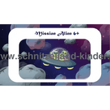 Alien Schnitzeljagd-6-7 JAHREN - SCHNITZELJAGD AUFGABEN ZUM AUSDRUCKEN PDF - schnitzeljagd-kinder