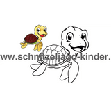 Ausmalbildern Schildkröte Kostenlos - schnitzeljagd-kinder