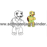 Ausmalbildern Schildkröte Kostenlos - schnitzeljagd-kinder