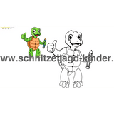 Ausmalbildern Schildkröte Kostenlos - schnitzeljagd-kinder