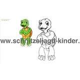 Ausmalbildern Schildkröte Kostenlos - schnitzeljagd-kinder